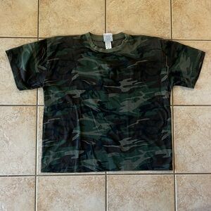 Vintage Fast California Camo‎ Camouflage Boxy T-Shirt, Sz M/L